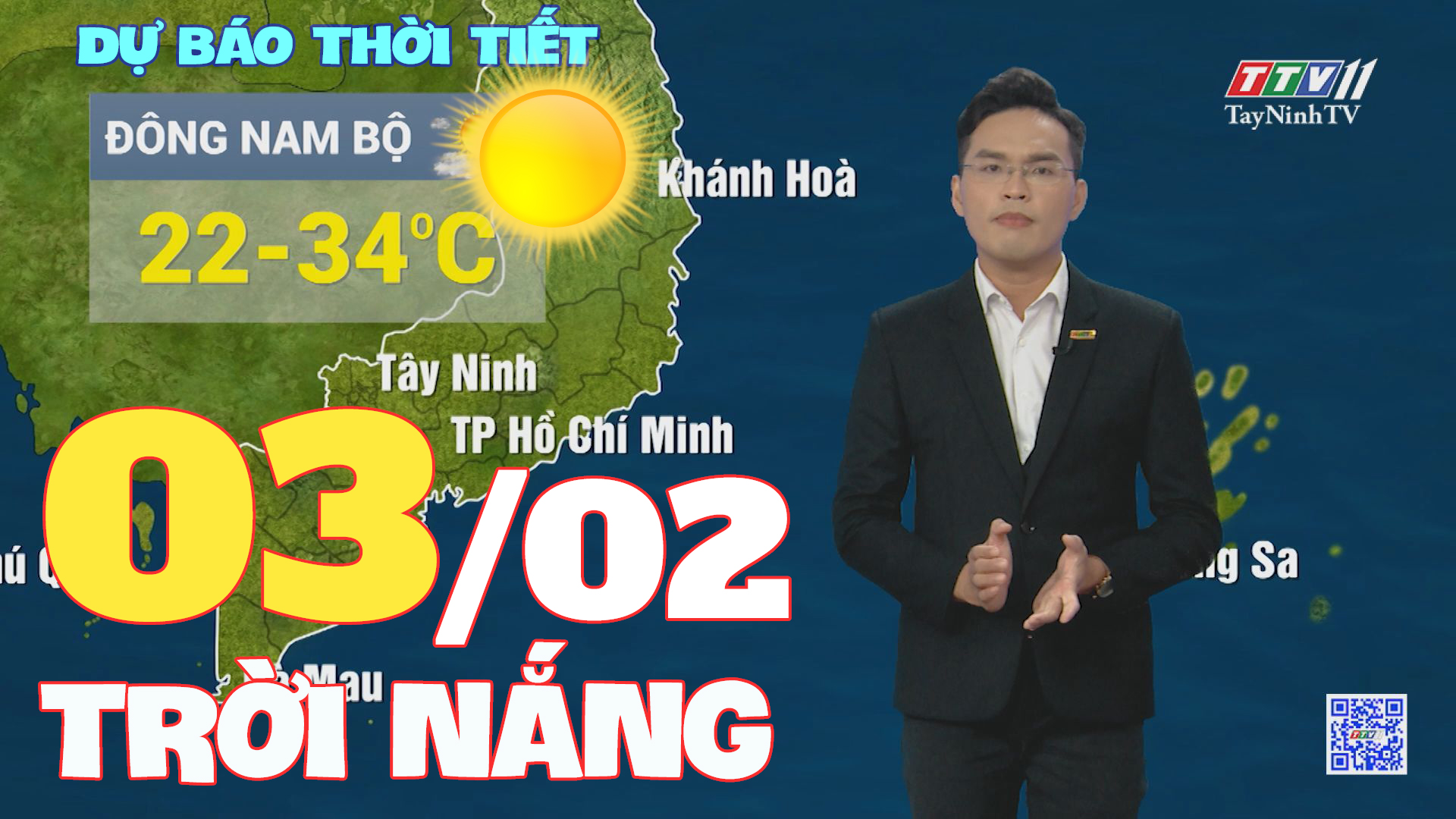 Bản tin thời tiết 03-02-2024 | TayNinhTVEnt
